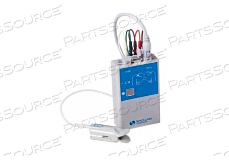 REPAIR - SPACELABS 91347 ULTRAVIEW DIGITAL TELEMETRY ECG TRANSMITTER 
