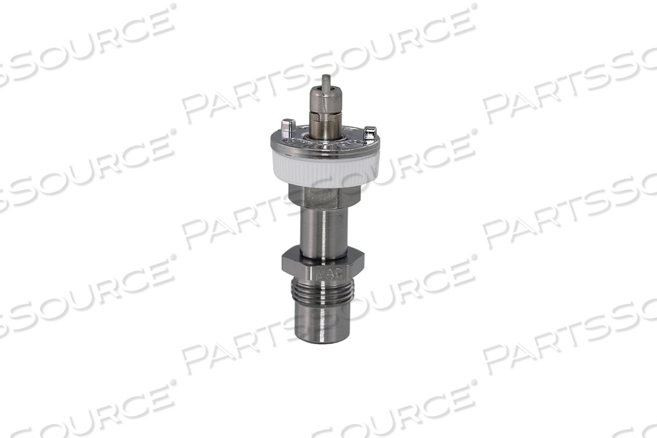 QUICK CONNECT ADAPTER, MALE X DISS MALE, WHITE, VACUUM by Bay Corporation