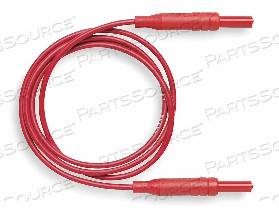TEST LEAD 60 IN L RED 1000VAC by Pomona Electronics