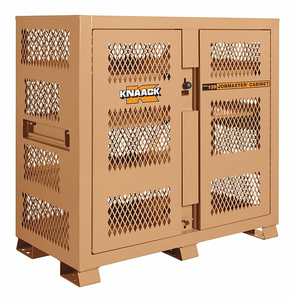 JOBSITE STORAGE CABINET 60 WX30 DX60 H by Knaack