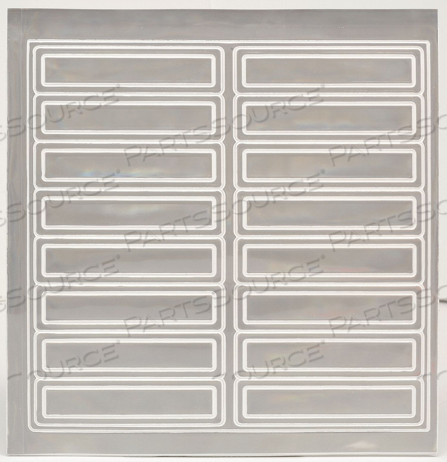 D5953 HARD HAT LABEL 1 IN H 4 IN W PK16 by Accuform Manufacturing, Inc.