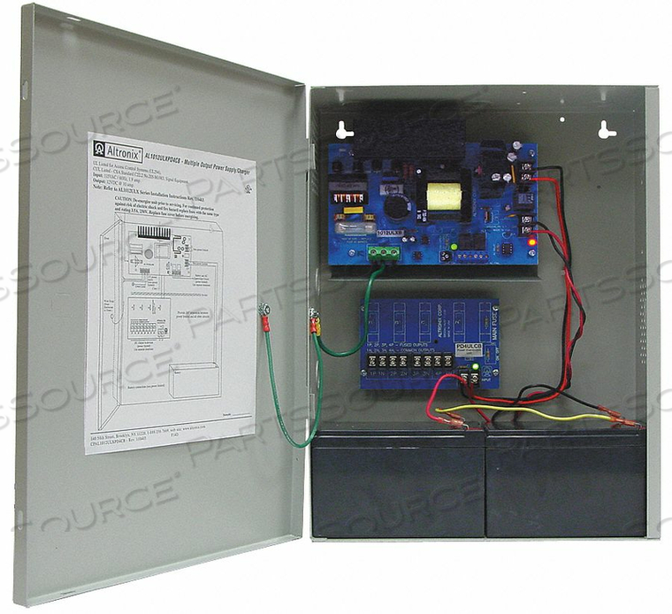 POWER SUPPLY 4 PTC 12VDC @ 10A by Altronix Corporation
