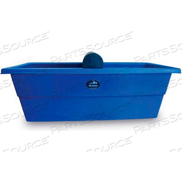STOCK TANK W/AUTO FEED W-75 AUTO 75 GALLONS, 54"L X 26"W X 24"H, BLUE by High Country Plastics