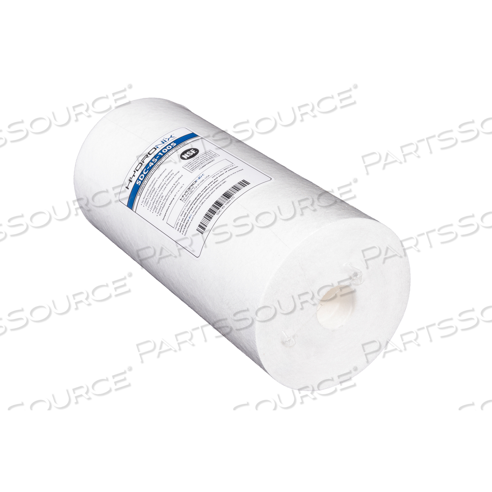 5 MICRON, 4.5" X 20", SEDIMENT DEPTH CARTRIDGE PRE-FILTER (12/CASE) by Hydronix