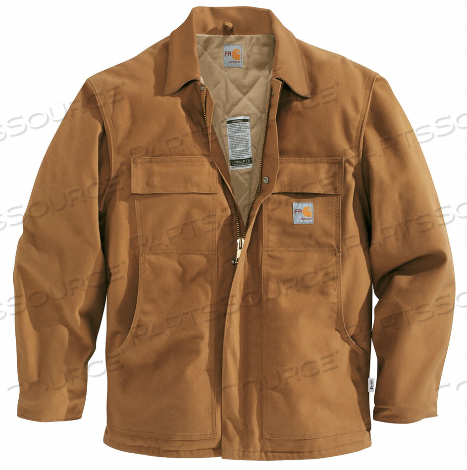 H9745 FR DUCK COAT CARHARTT(R) BROWN XLT by Carhartt