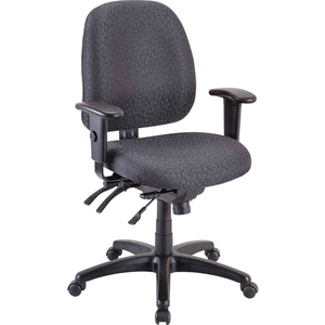 EUROTECH TASK CHAIR WITH SEAT SLIDER - FABRIC - CHARCOAL - 4X4SL SERIES by Raynor Marketing