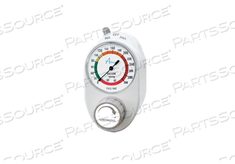 3.7 L X 2.8 W X 5.2IN H ANALOG VACUUM REGULATOR by Precision Medical, Inc.