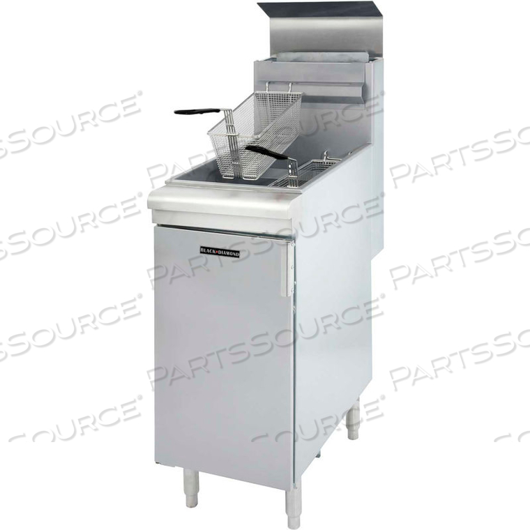 ADCRAFT BLACK DIAMOND - FRYER, LP, 120,000 BTU by Admiral Craft Equipment Corp.