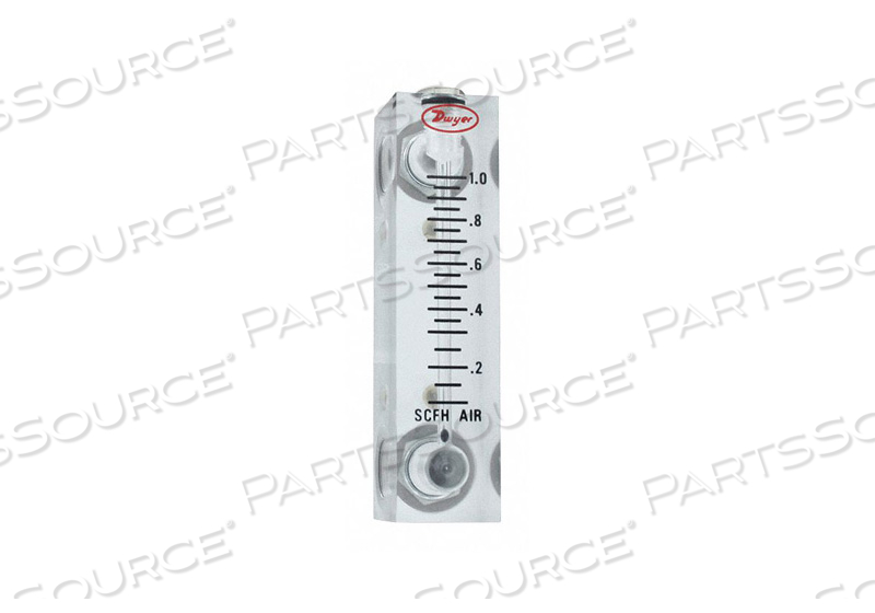 SCFH FLOW METER by Dwyer Instruments