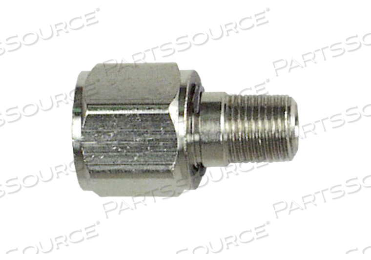 DISS FEMALE HEX NUT X 1/4IN HOSE BARB OXYGEN TUBING NIPPLE ASSEMBLY by Precision Medical, Inc.