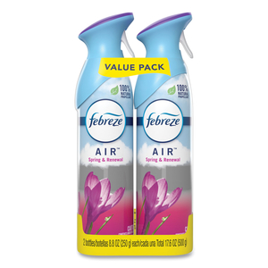 AIR, SPRING AND RENEWAL, 8.8 OZ AEROSOL SPRAY, 2/PACK, 6 PACK/CARTON by Febreze