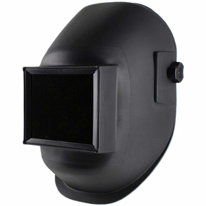 290 SERIES PASSIVE WELDING HELMET, FIXED FRONT, BLACK by Sellstrom