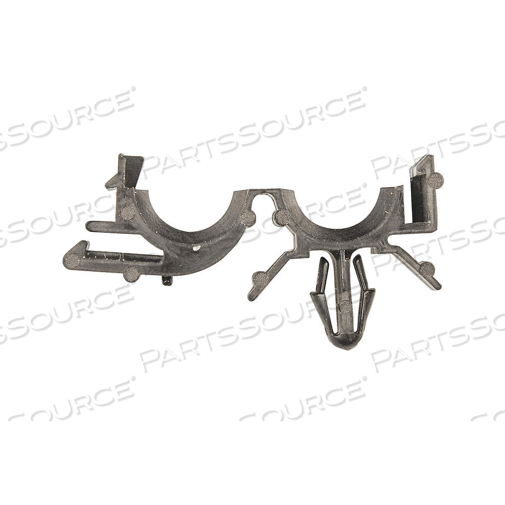 CLIP, WIRE LOOM ROUTING, DONUT, 11⁄32 IN, NYLON, G.M., 25 PACK QTY by Approved Vendor