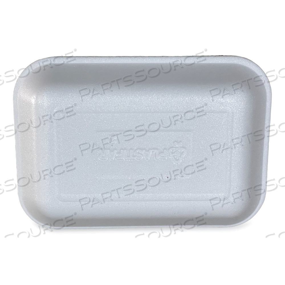 MEAT TRAYS, #2. 8.5 X 6.03 X 1.11, WHITE by Genpak