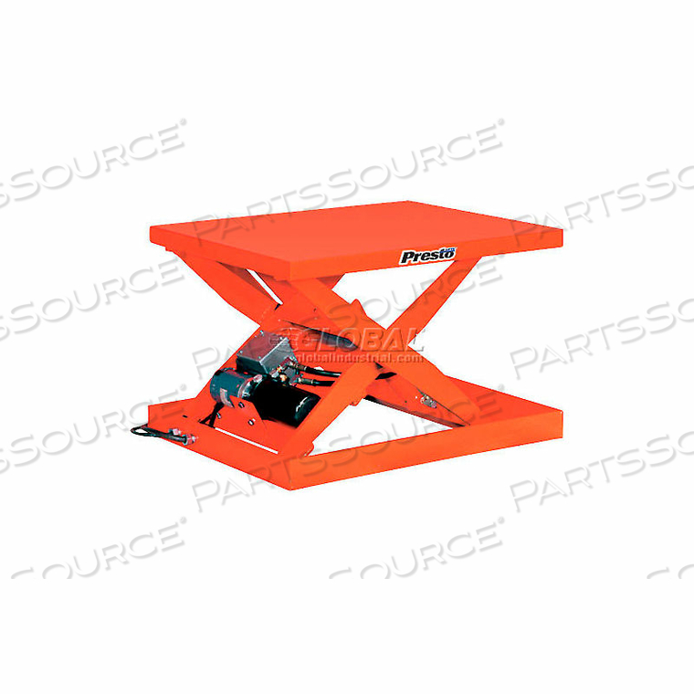 POWERED SCISSOR LIFT TABLE FOOT CONTROL 1000 LB. 