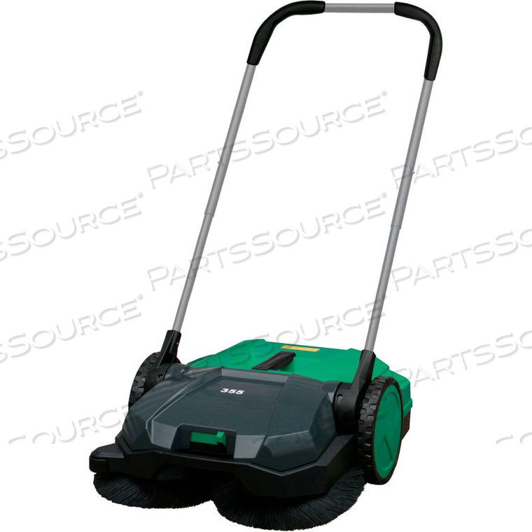 21" BIGGREEN DELUXE TRIPLE BRUSH POWER SWEEPER by Bissell Commercial