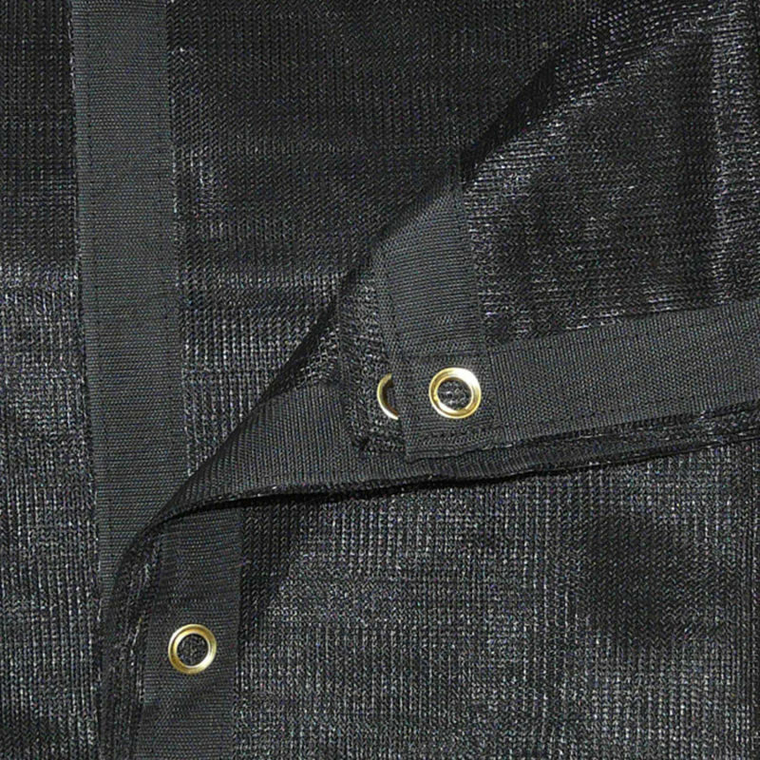 DEBRIS SAFETY NETTING, 8'H X 24'W, BLACK by Xtarps Corporation