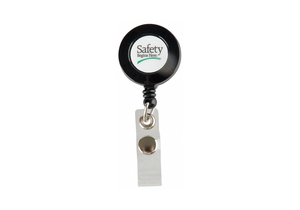 BADGE HOLDER SAFETY BEGINS HERE PK10 by Quality Resource Group