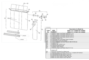 LOWER LEAD/RUBBER SHIELD COMPLETE WITH SUPPORT BAR 0.5 MM PB by MAVIG GmbH