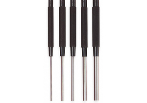 DRIVE PIN PUNCH SET 5 PIECES STEEL by Starrett