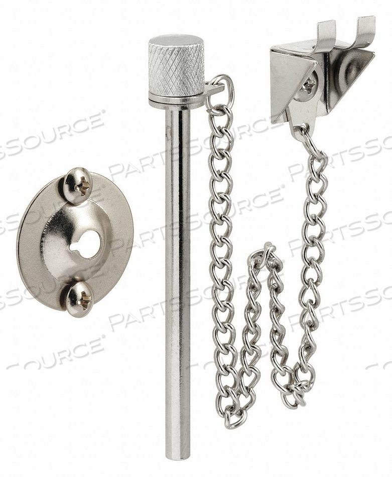 DOOR LOCK PIN LOCK CHROME PLATED by Primeline