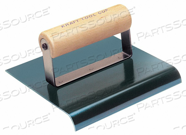 SIDEWALK EDGER BLUE STL/WOOD 1/2 RADIUS by Kraft Tool SIDEWALK EDGER BLUE STL/WOOD 1/2 RADIUS by Kraft Tool