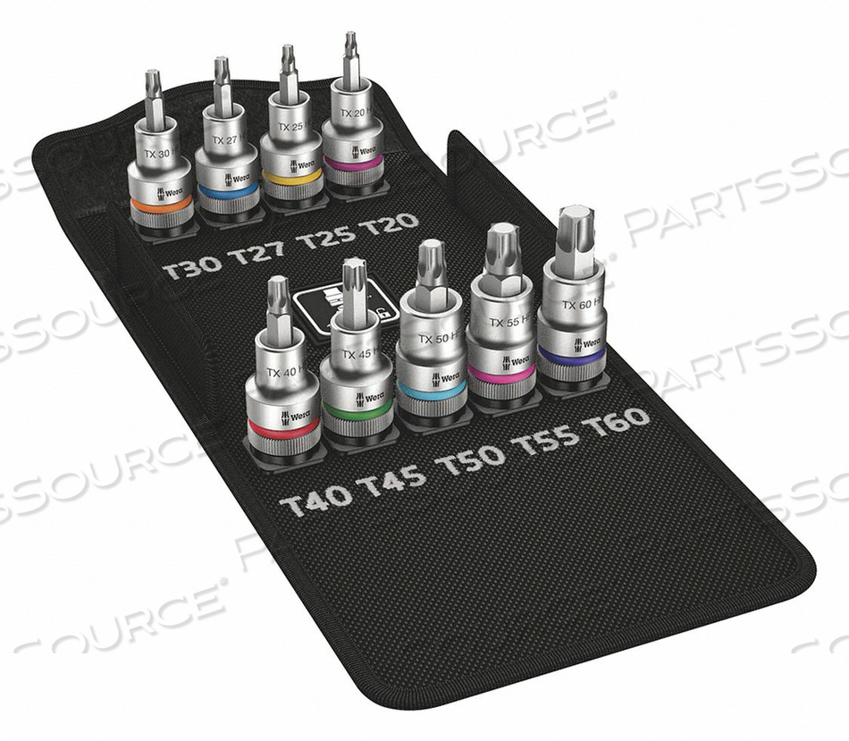 SOCKET BIT TORX(R) 1/2 DRIVE SIZE by Wera