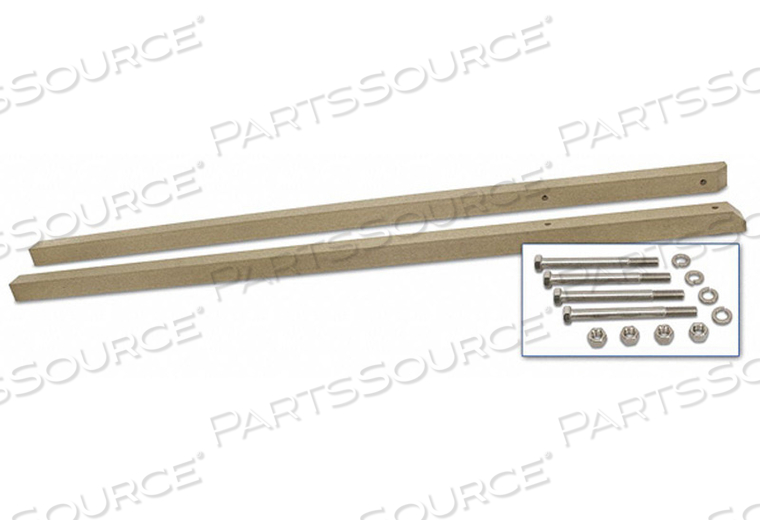 SIGN POST 10 FT L 3-1/2 IN D PK2 by United Visual Products