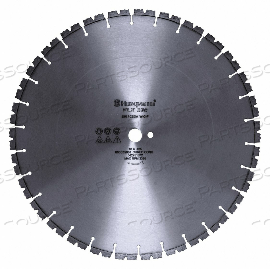 DIAMOND SAW BLADE BLADE DIA 20 IN. by Husqvarna