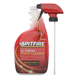 SPITFIRE ALL PURPOSE POWER CLEANER, LIQUID, 32 OZ SPRAY BOTTLE, 4/CARTON by Diversey