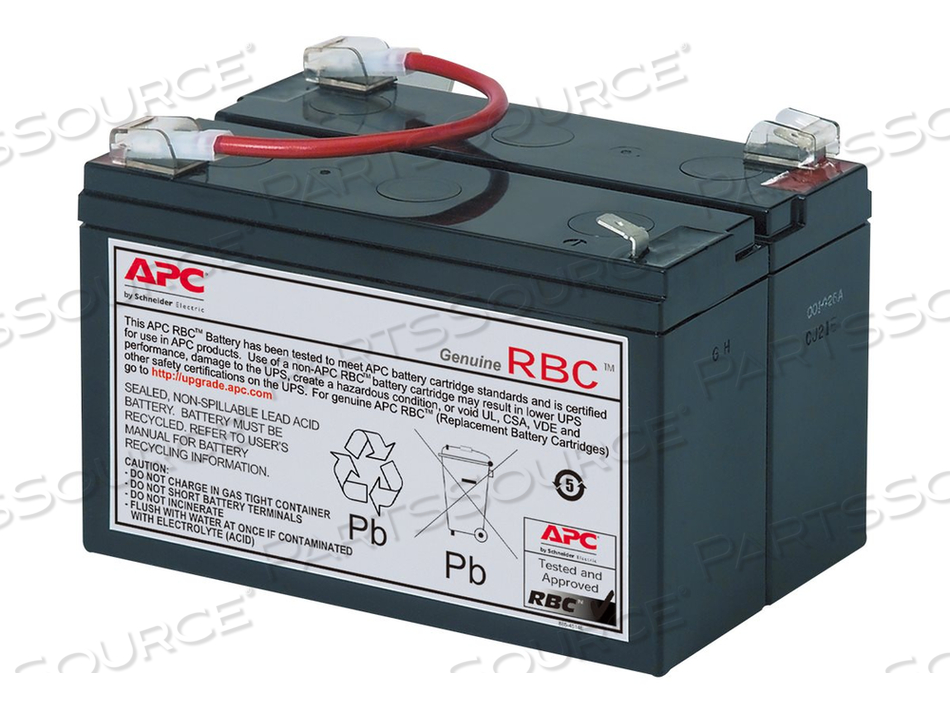 REPLACEMENT BATTERY, 12.0 AH, SLA/VRLA, 12 V by APC / American Power Conversion