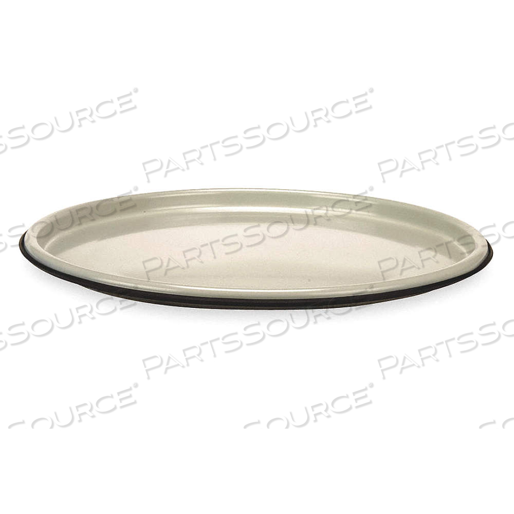 DRUM COVER, 18 3/4 IN OUTSIDE DIA, FOR OPEN HEAD STEEL DRUMS DRUM TYPE, 0 BUNG HOLES by Approved Vendor