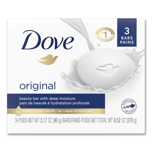 WHITE BEAUTY BAR, LIGHT SCENT, 3.17 OZ, 12/CARTON by Dove WHITE BEAUTY BAR, LIGHT SCENT, 3.17 OZ, 12/CARTON by Dove