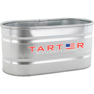 GALVANIZED STOCK TANK 100 GALLON - 48-3/4"L X 24-3/4"W X 23-3/4"H by Tarter Farm & Ranch