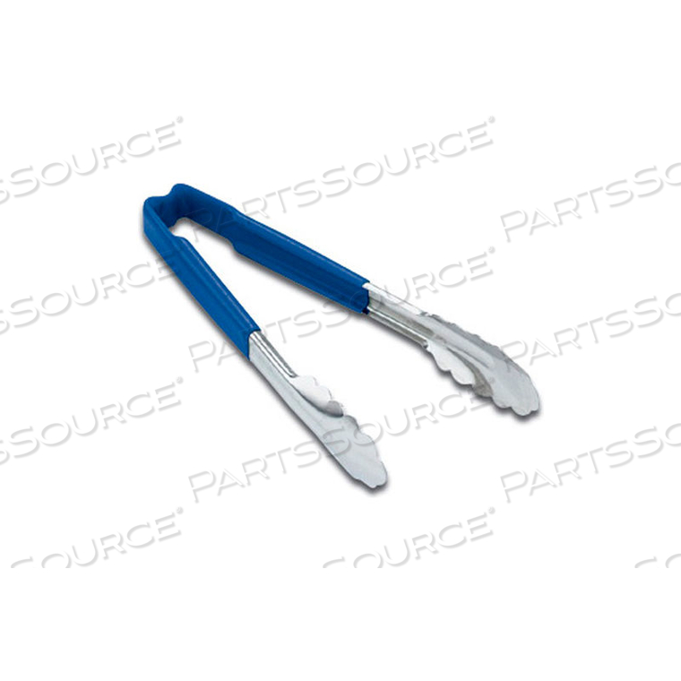 TONGS, SCALLOP, 16", BLU HDL by Vollrath
