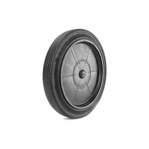 ROLL-TECH 12" X 2" SOLID RUBBER WHEEL - AXEL SIZE 3/4" by Martin Wheel Co.