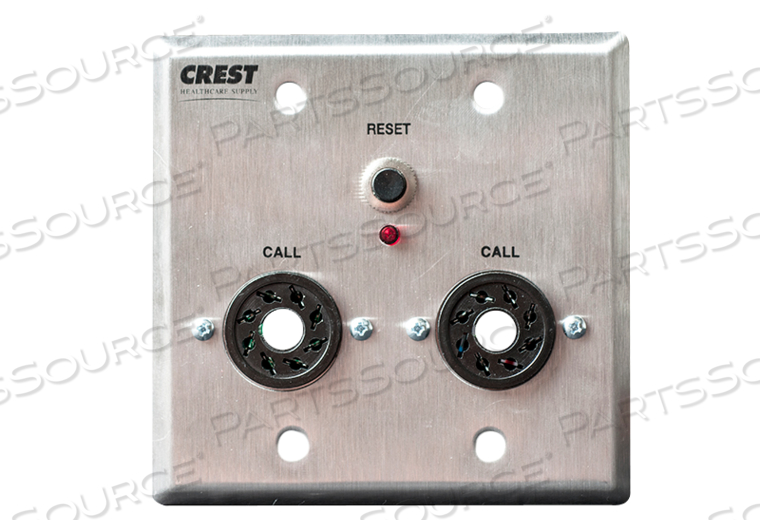 RECEPTACLE STATION, DUAL by Crest Healthcare