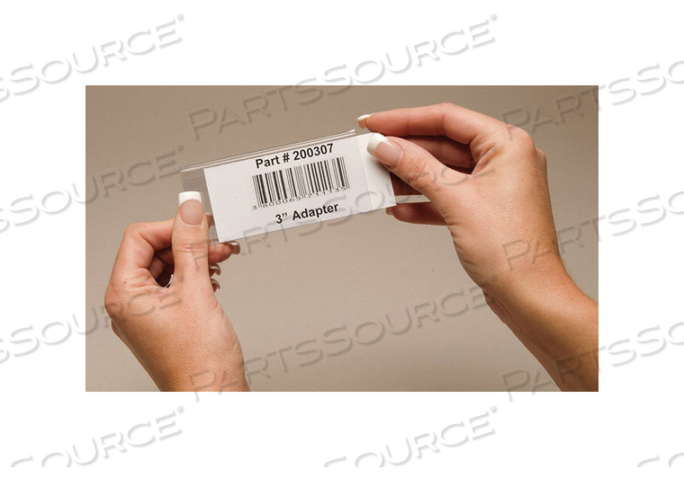 LABEL HOLDER SNAP-IN 3/4X3 IN PK25 by Tri-Dex LABEL HOLDER SNAP-IN 3/4X3 IN PK25 by Tri-Dex