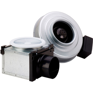 BATH FAN KIT, 120V, 1 PH, 110 CFM, 4" INLINE DUCT FAN, NON-LIGHTED GRILLE BOX by Fantech