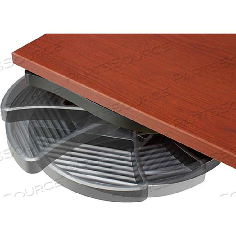 RIGHTANGLE SWIVEL PENCIL DRAWER-COMPACT 8.5" W X 14" L X 1-1/4" H by KA Manufacturing Inc.