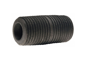 BLACK CLOSE PIPE NIPPLE THREADED 3/4 by Beck