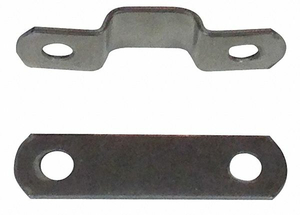 TUBE CLAMP 1/4IN. 3 LINES PK25 by Dixie Line Clamps