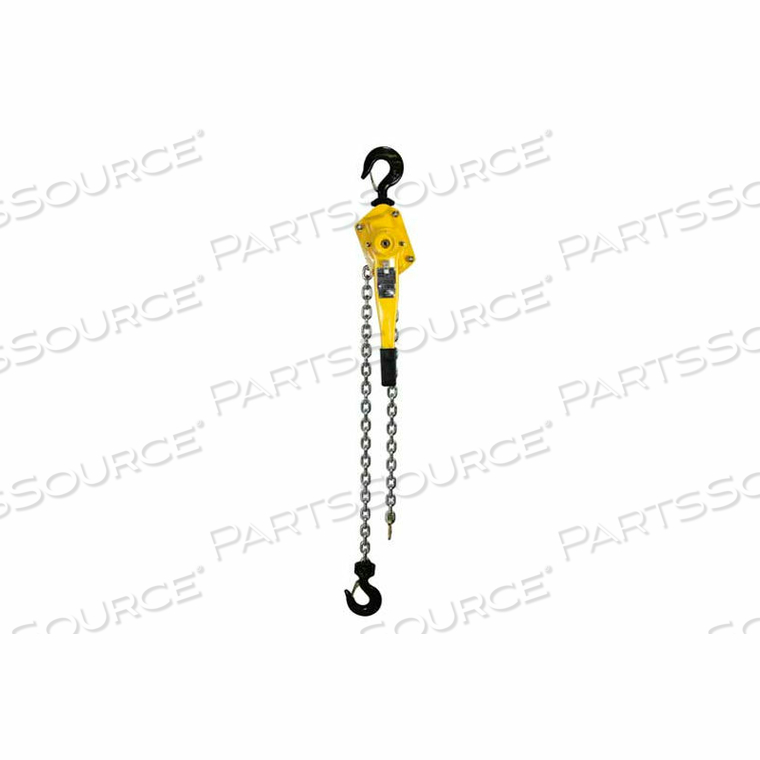 LEVER HOIST WITH STD. OVERLOAD PROTECTION 3 TON CAPACITY 10' LIFT by Oz Lifting Products