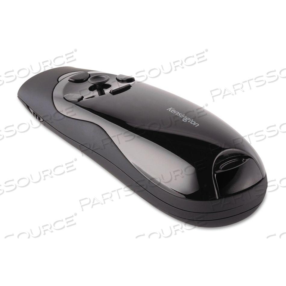 PRESENTER EXPERT WIRELESS CURSOR CONTROL WITH GREEN LASER, CLASS 2, 150 FT RANGE, BLACK by Kensington Computer Products