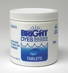 DYE TRACER TABLET BLUE PK200 by Bright Dyes