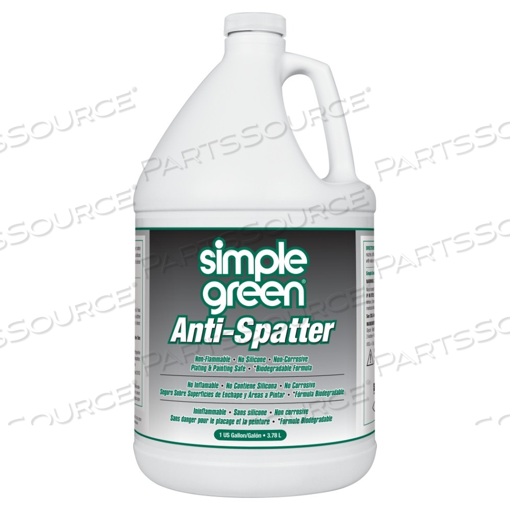 13454 SIMPLE GREEN ANTI SPATTER, READY-TO-USE, 1 GAL, BOTTLE, WATER BASE by Simple Green