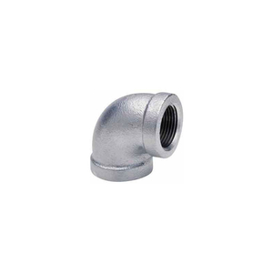 1/2 IN GALVANIZED MALLEABLE 90 DEGREE ELBOW 150 PSI LEAD FREE by Anvil International