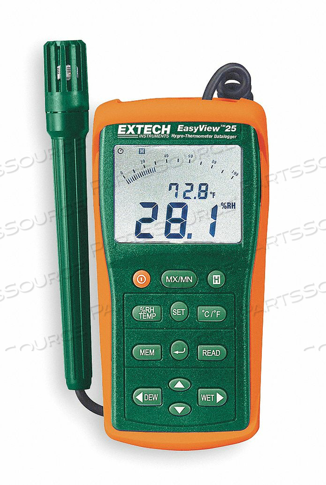 THERMOCOUPLE THERMOMETER 2 INPUT by Extech Instruments THERMOCOUPLE THERMOMETER 2 INPUT by Extech Instruments