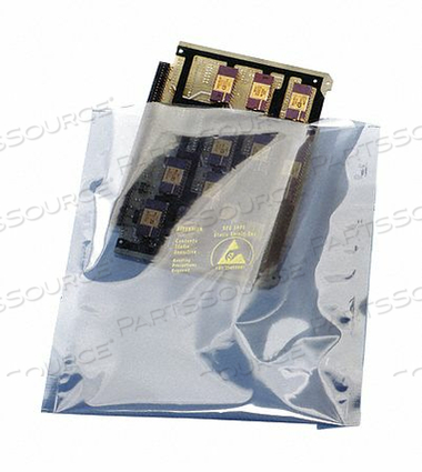 STATIC SHIELDING BAG 6 10 OPEN PK100 by SCS