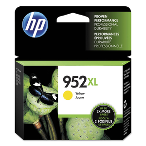 HP 952XL, (L0S67AN) HIGH-YIELD YELLOW ORIGINAL INK CARTRIDGE by HP (Hewlett-Packard)
